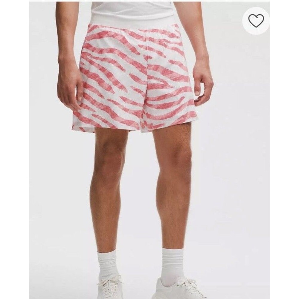 Lululemon Shorts Mens Small Vented Tennis Lined Mesh Pockets Running 7" Inseam